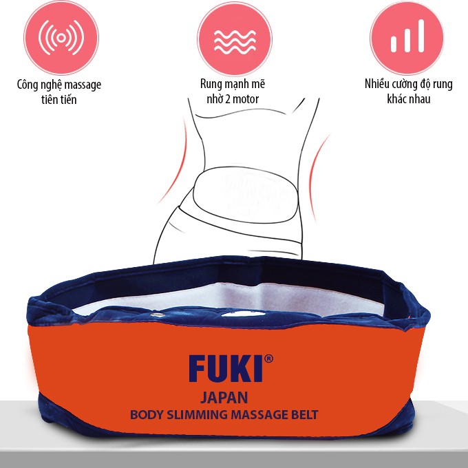 Máy Massage Bụng FUKI JAPAN X9 - Dòng Cao Cấp